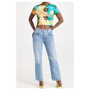 *NWOT* Citizens of Humanity ~ Neve Relaxed Straight Jean in MISTY - SOLD OUT